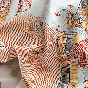 MaraSilk Pure Mulberry Silk Scarf - Square Twill MS551