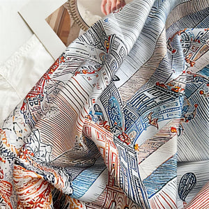 MaraSilk Pure Mulberry Silk Scarf - Square Twill MS551