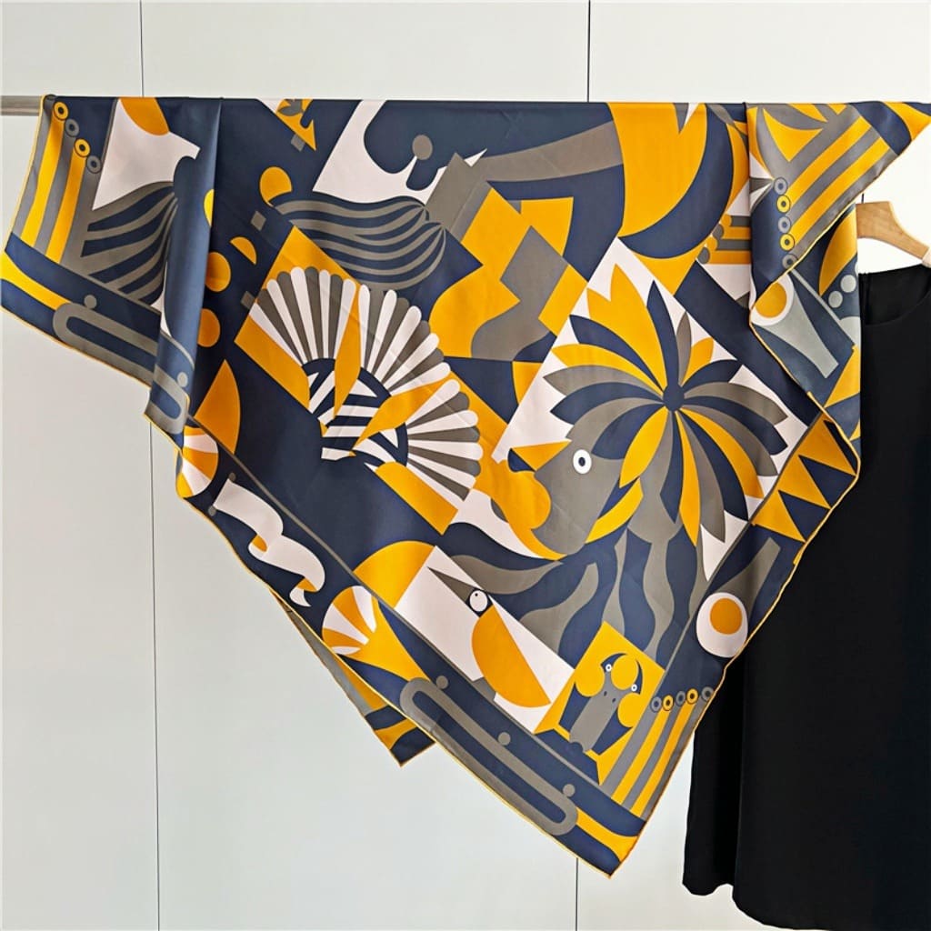 MaraSilk Pure Mulberry Silk Scarf - Square Twill MS552