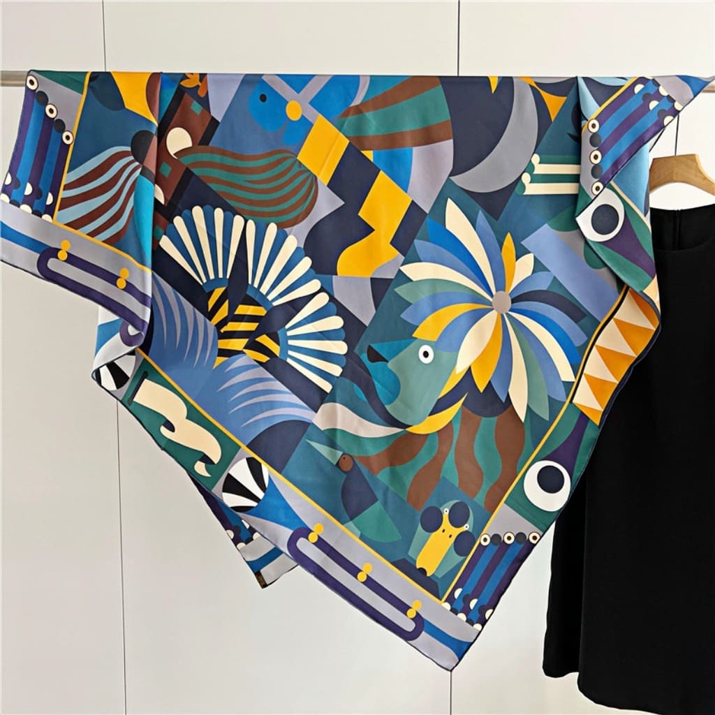 MaraSilk Pure Mulberry Silk Scarf - Square Twill MS552