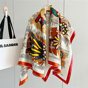 MaraSilk Pure Mulberry Silk Scarf - Square Twill MS553