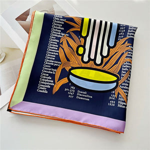 MaraSilk Pure Mulberry Silk Scarf - Square Twill MS553