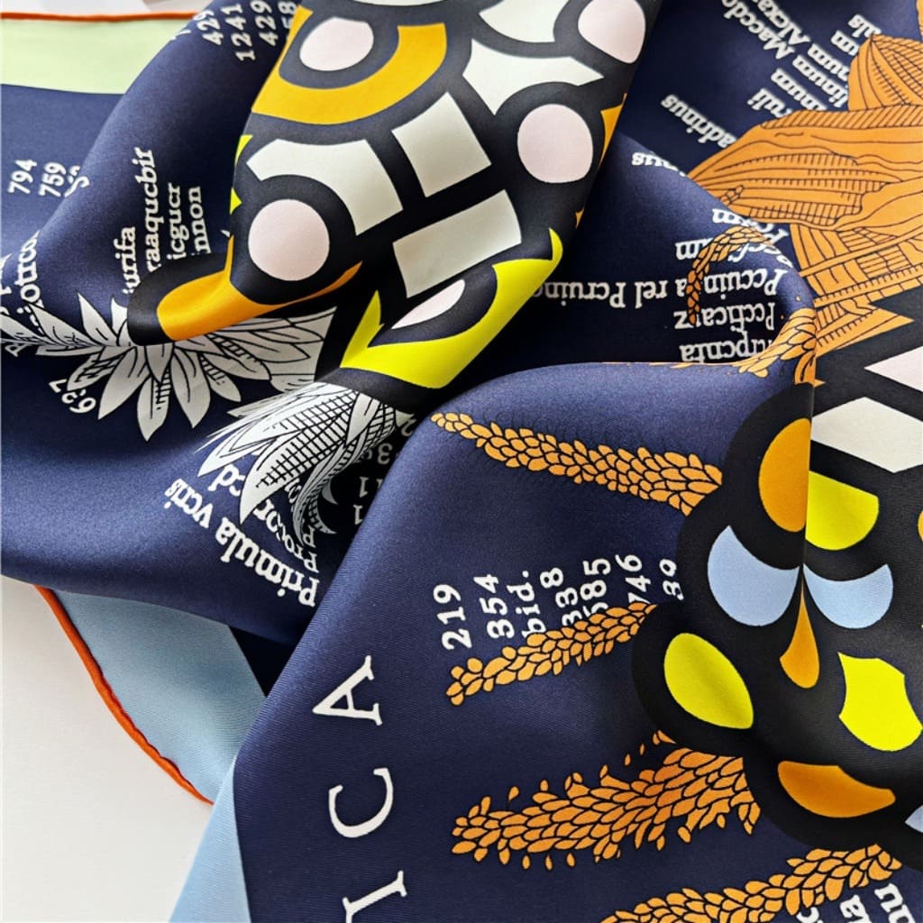 MaraSilk Pure Mulberry Silk Scarf - Square Twill MS553