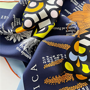 MaraSilk Pure Mulberry Silk Scarf - Square Twill MS553