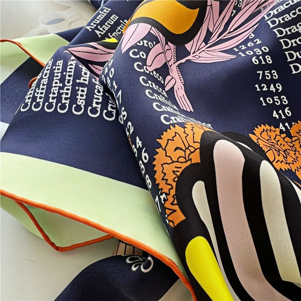 MaraSilk Pure Mulberry Silk Scarf - Square Twill MS553