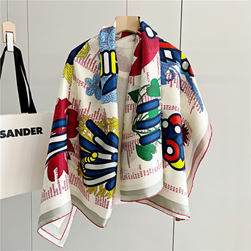 MaraSilk Pure Mulberry Silk Scarf - Square Twill MS553