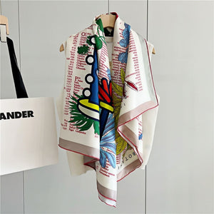 MaraSilk Pure Mulberry Silk Scarf - Square Twill MS553