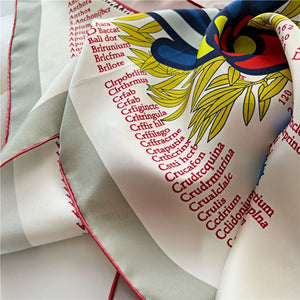 MaraSilk Pure Mulberry Silk Scarf - Square Twill MS553