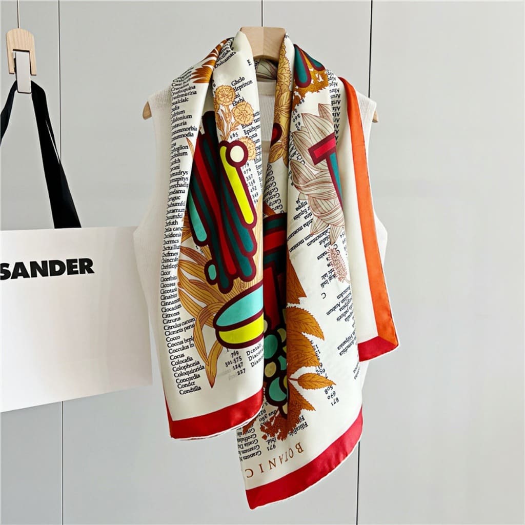 MaraSilk Pure Mulberry Silk Scarf - Square Twill MS553