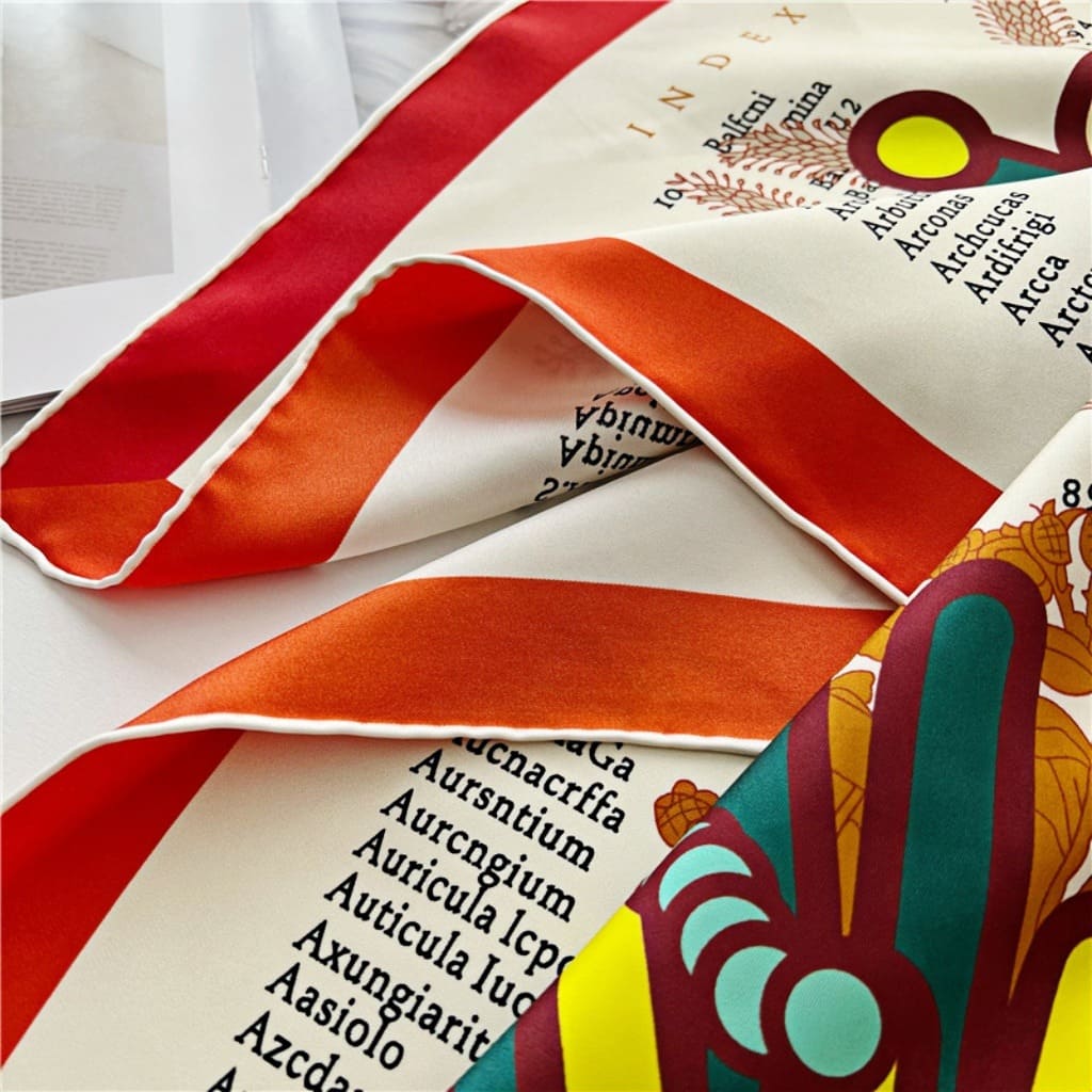 MaraSilk Pure Mulberry Silk Scarf - Square Twill MS553