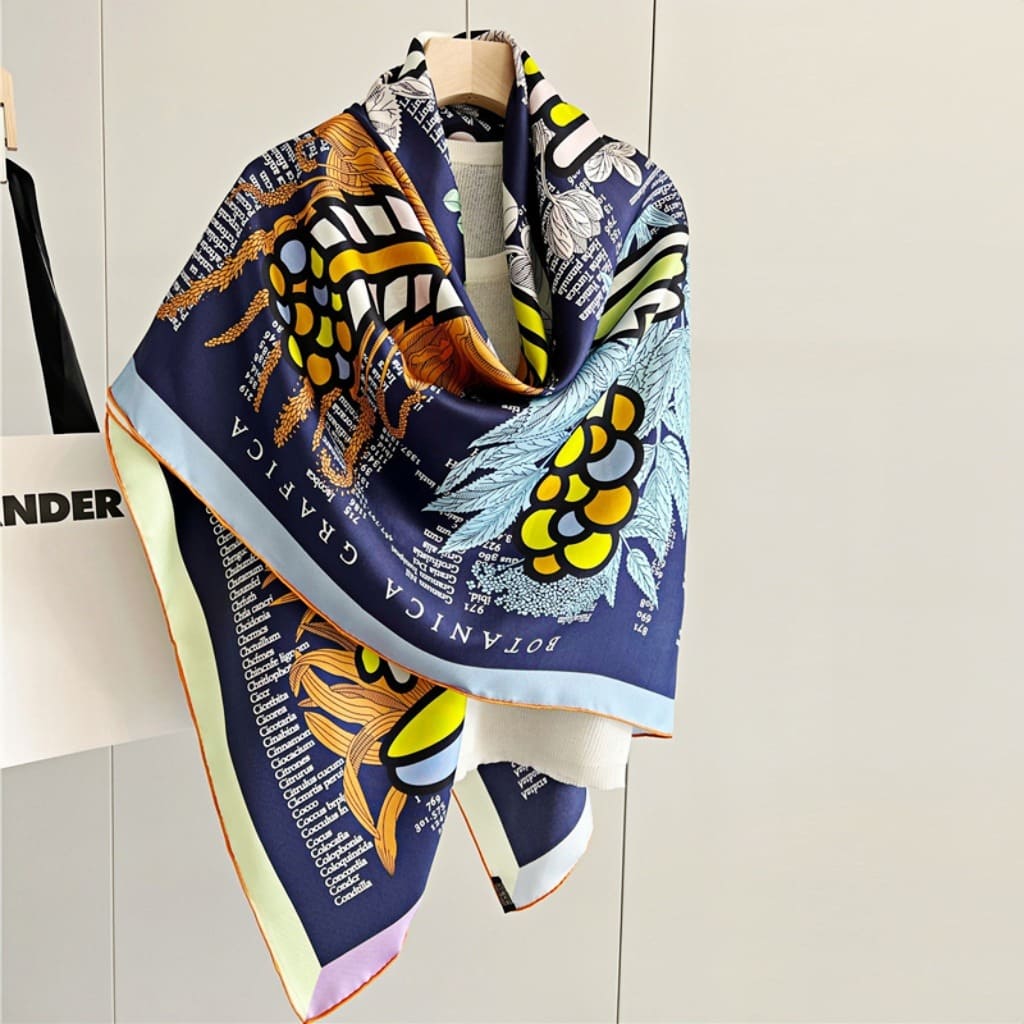 MaraSilk Pure Mulberry Silk Scarf - Square Twill MS553