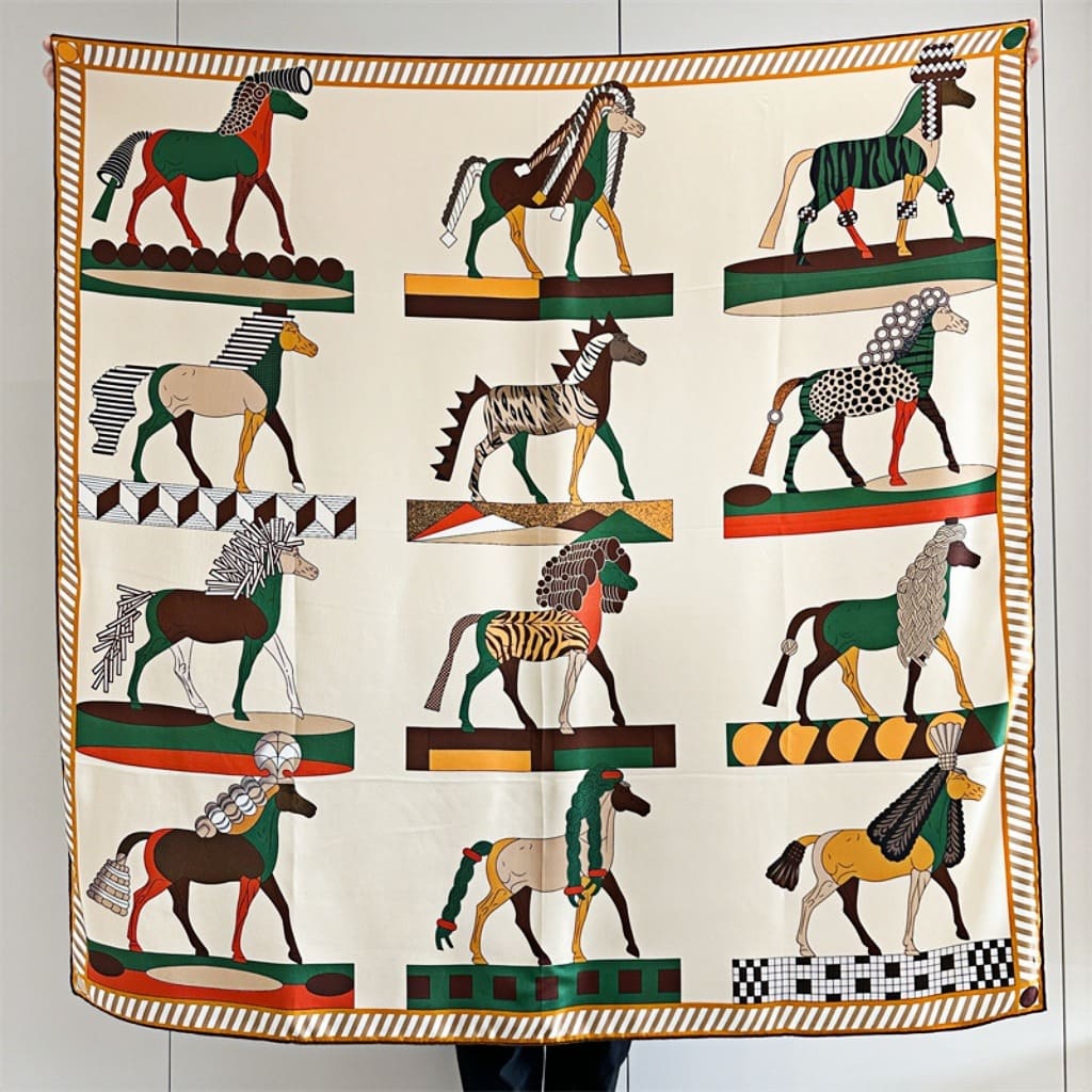 MaraSilk Pure Mulberry Silk Scarf - Square Twill MS556