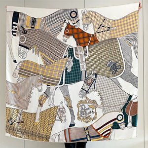 MaraSilk Pure Mulberry Silk Scarf - Square Twill MS557 53" x 53" MS55703