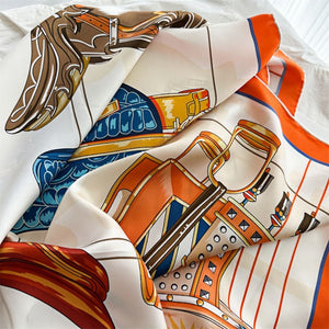 MaraSilk Pure Mulberry Silk Scarf - Square Twill MS558