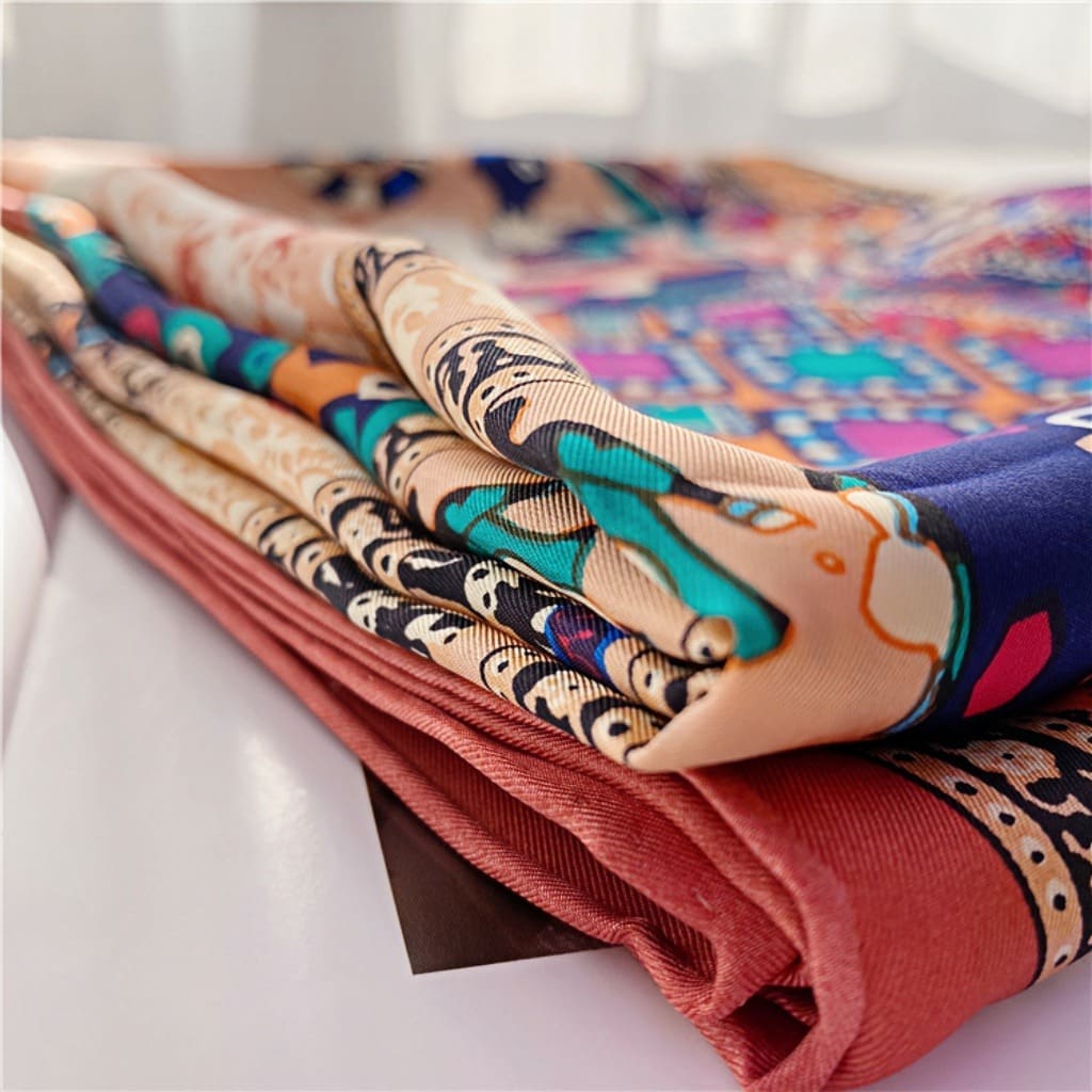 MaraSilk Pure Mulberry Silk Scarf - Square Twill MS561