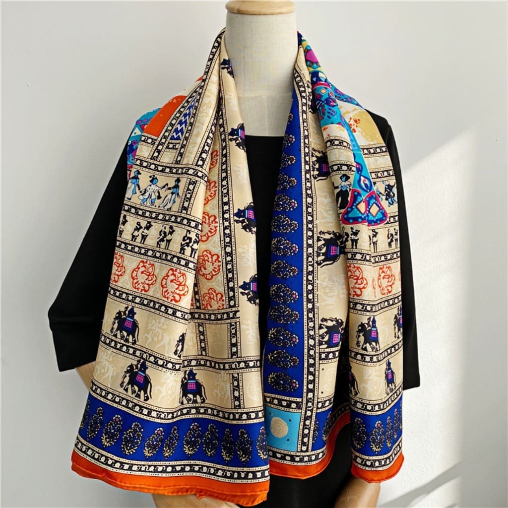 MaraSilk Pure Mulberry Silk Scarf - Square Twill MS561