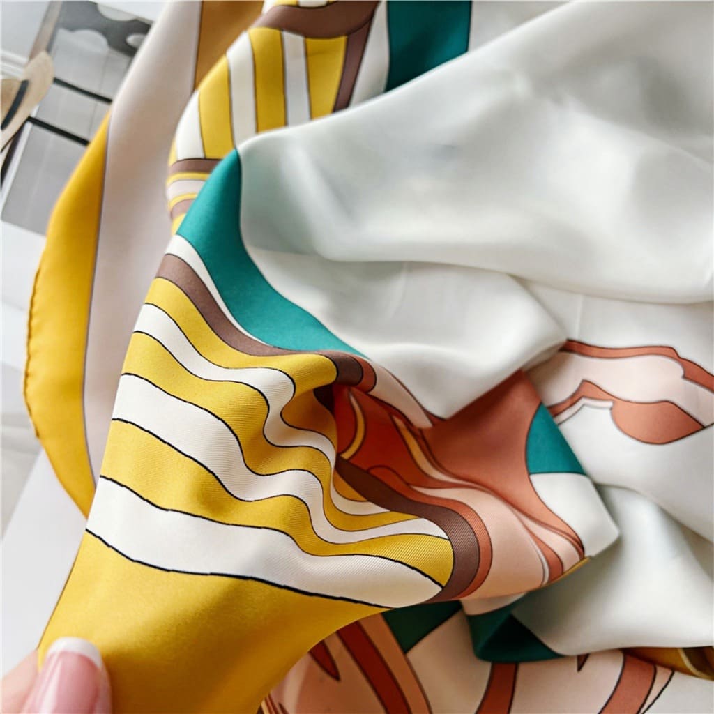 MaraSilk Pure Mulberry Silk Scarf - Square Twill MS565