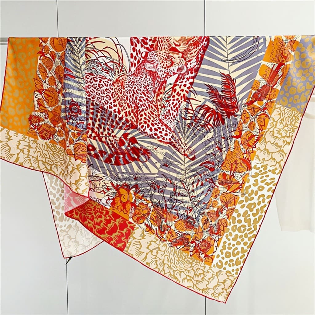 MaraSilk Pure Mulberry Silk Scarf - Square Twill MS566