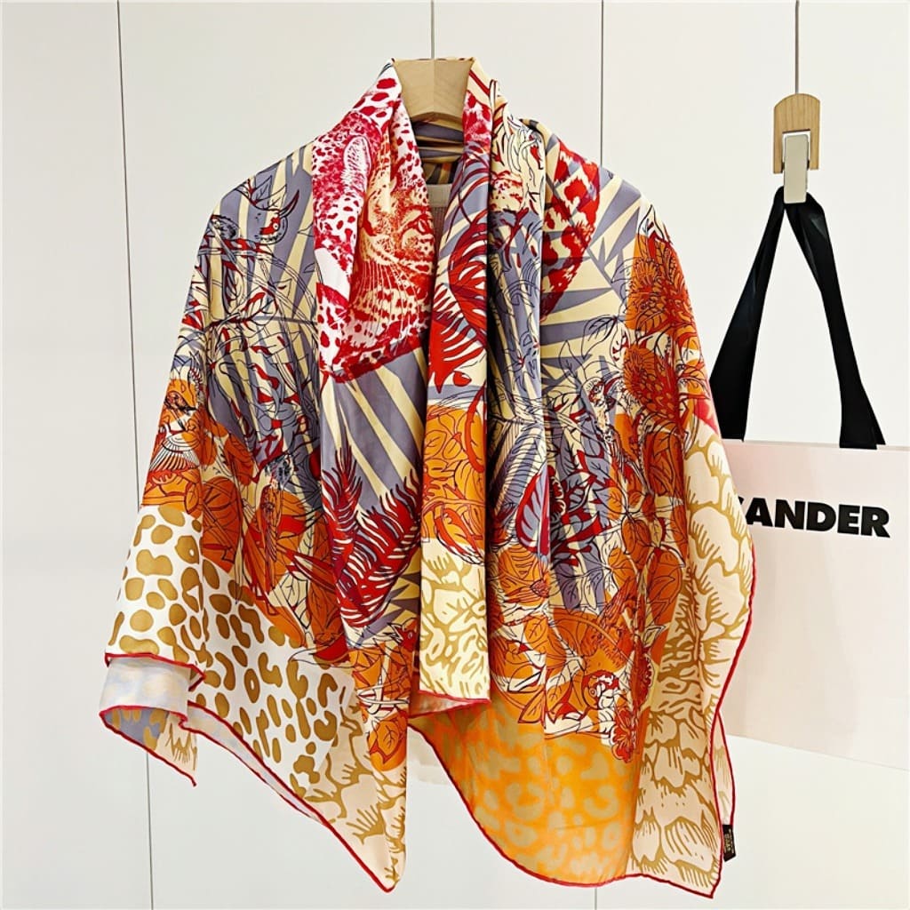 MaraSilk Pure Mulberry Silk Scarf - Square Twill MS566