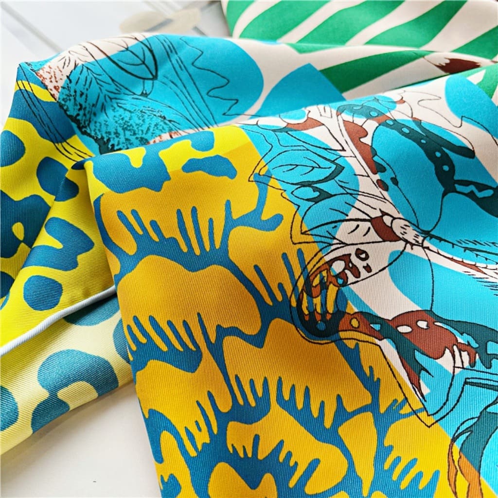 MaraSilk Pure Mulberry Silk Scarf - Square Twill MS566