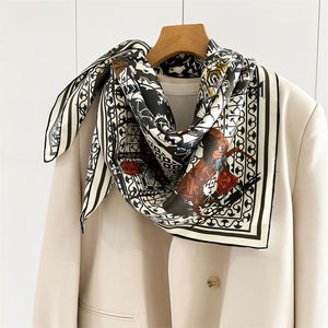 MaraSilk Pure Mulberry Silk Scarf - Square Twill MS835