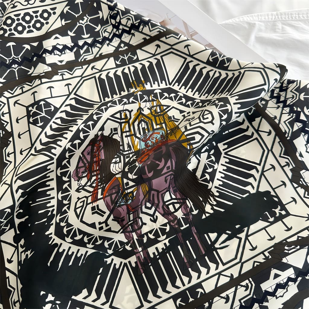 MaraSilk Pure Mulberry Silk Scarf - Square Twill MS835