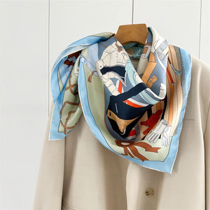 MaraSilk Pure Mulberry Silk Scarf - Square Twill MS836