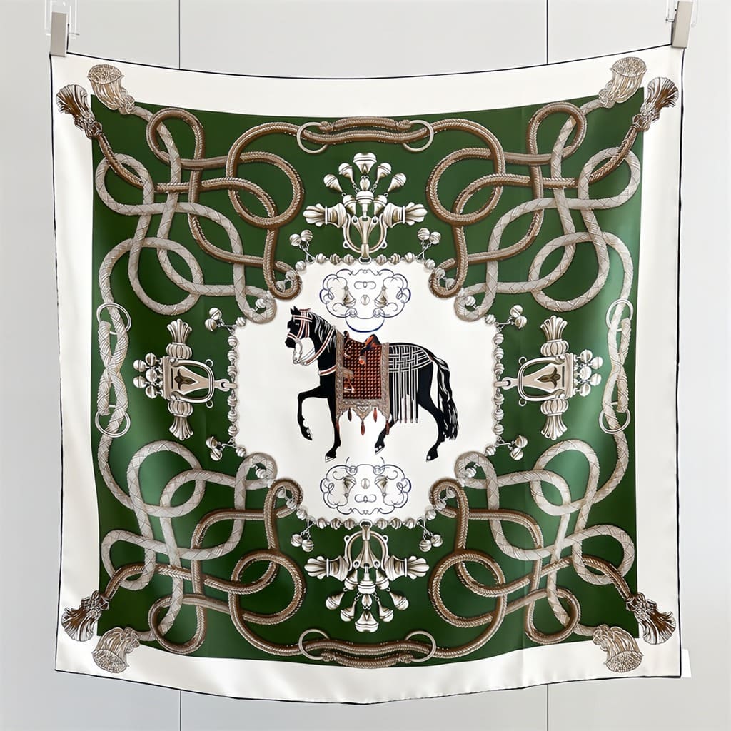 MaraSilk Pure Mulberry Silk Scarf - Square Twill MS837 34" x 34" MS83702