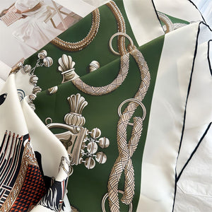 MaraSilk Pure Mulberry Silk Scarf - Square Twill MS837