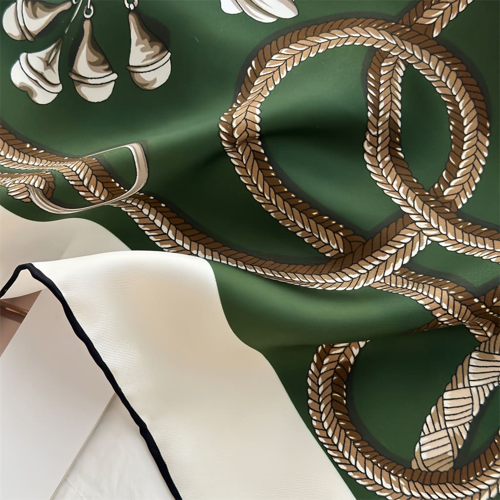 MaraSilk Pure Mulberry Silk Scarf - Square Twill MS837