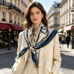 MaraSilk Pure Mulberry Silk Scarf - Square Twill MS837