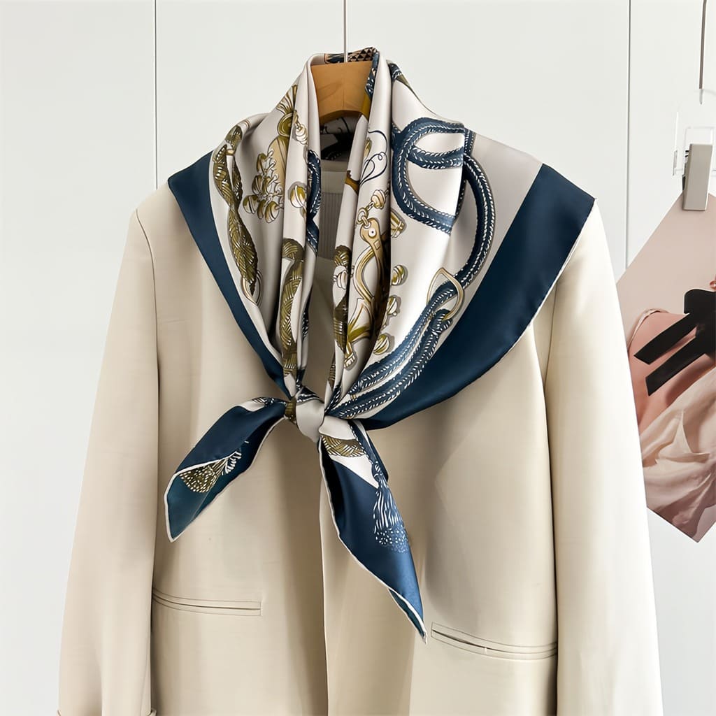 MaraSilk Pure Mulberry Silk Scarf - Square Twill MS837