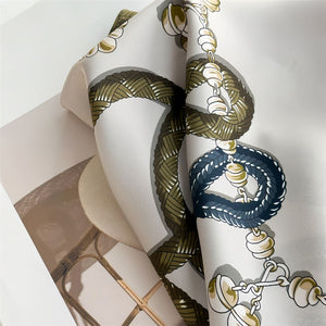 MaraSilk Pure Mulberry Silk Scarf - Square Twill MS837