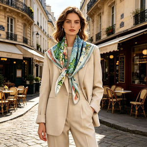 MaraSilk Pure Mulberry Silk Scarf - Square Twill MS849