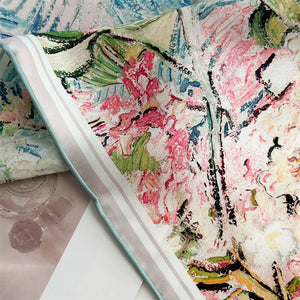MaraSilk Pure Mulberry Silk Scarf - Square Twill MS849