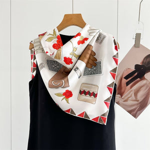 MaraSilk Pure Mulberry Silk Scarf - Square Twill MS854