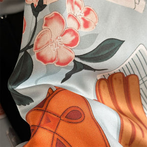 MaraSilk Pure Mulberry Silk Scarf - Square Twill MS854