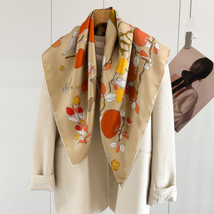 MaraSilk Pure Mulberry Silk Scarf - Square Twill MS862
