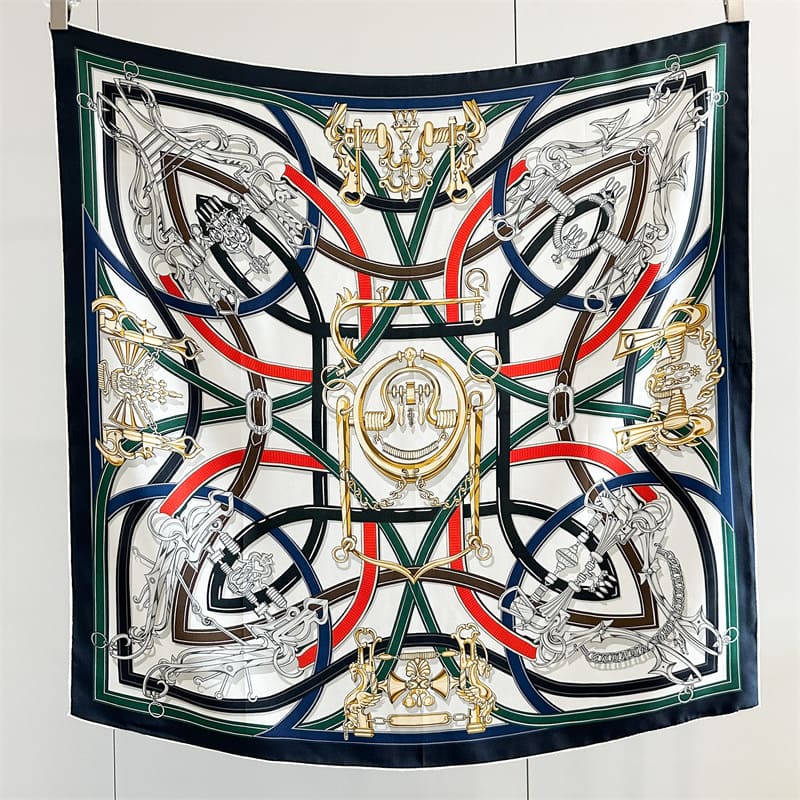 MaraSilk Pure Mulberry Silk Scarf - Square Twill MS863 34" x 34" MS86302