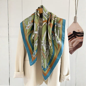 MaraSilk Pure Mulberry Silk Scarf - Square Twill MS863