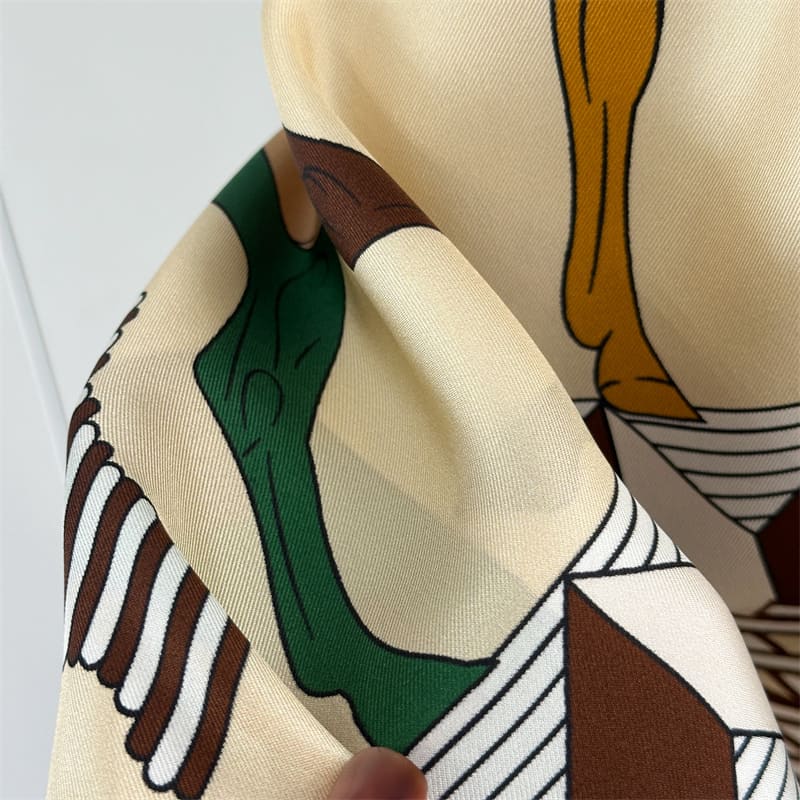 MaraSilk Pure Mulberry Silk Scarf - Square Twill MS867