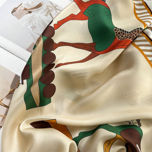 MaraSilk Pure Mulberry Silk Scarf - Square Twill MS867