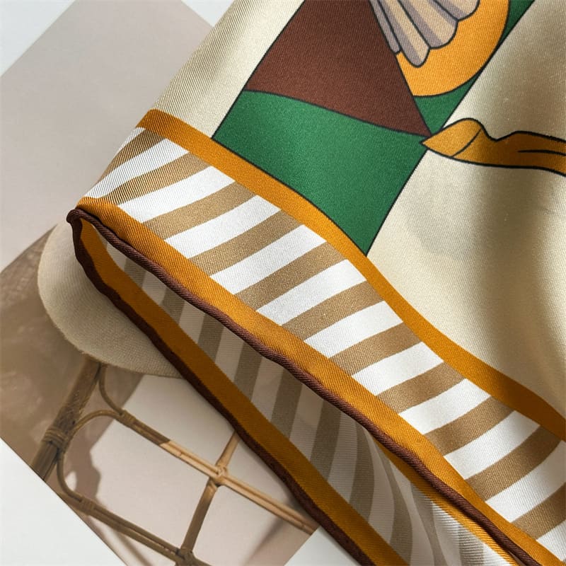 MaraSilk Pure Mulberry Silk Scarf - Square Twill MS867