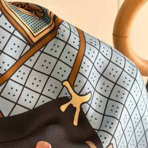 MaraSilk Pure Mulberry Silk Scarf - Square Twill MS869