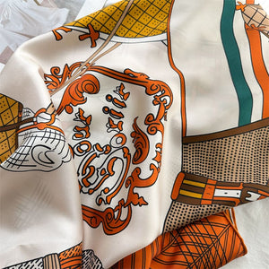 MaraSilk Pure Mulberry Silk Scarf - Square Twill MS869