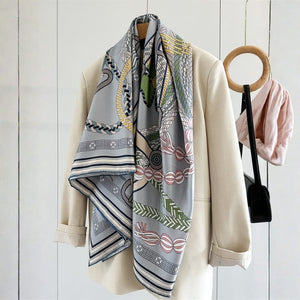 MaraSilk Pure Mulberry Silk Scarf - Square Twill MS874