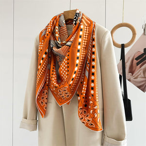 MaraSilk Pure Mulberry Silk Scarf - Square Twill MS878