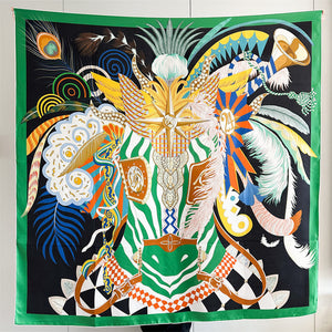 MaraSilk Pure Mulberry Silk Scarf - Square Twill MS884 53" x 53" MS88402