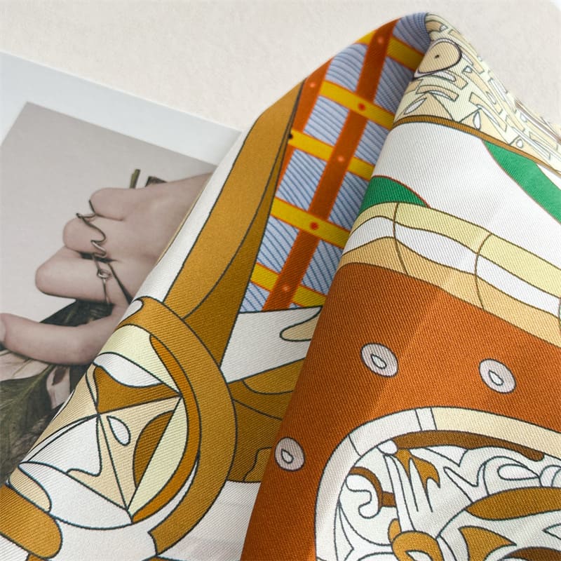 MaraSilk Pure Mulberry Silk Scarf - Square Twill MS884