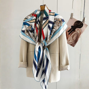 MaraSilk Pure Mulberry Silk Scarf - Square Twill MS886